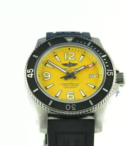 Breitling Superocean A17367 44mm Stainless steel Yellow 8