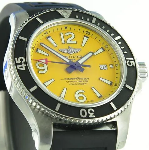 Breitling Superocean A17367 44mm Stainless steel Yellow 10