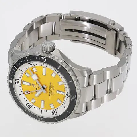 Breitling Superocean A17375211I1A1 42mm Stainless steel Yellow 3