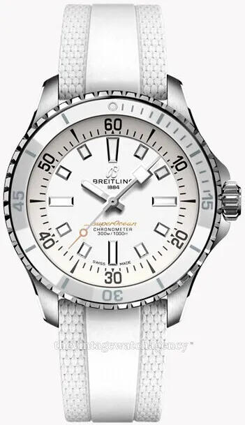 Breitling Superocean A17377211A1S1 36mm Stainless steel White