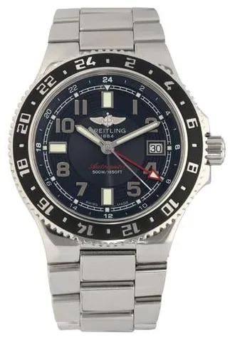 Breitling Superocean A32380 41mm Stainless steel Black