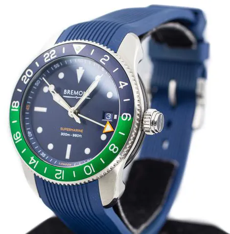 Bremont Supermarine GMT 40mm Stainless steel Blue 2