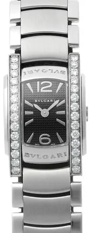 Bulgari Assioma AA26S 18mm Stainless steel Black