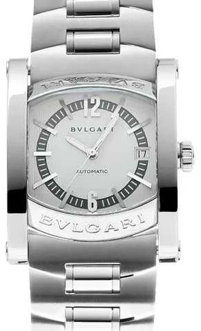 Bulgari Assioma AA44C6SSD/JP 34mm Stainless steel Silver