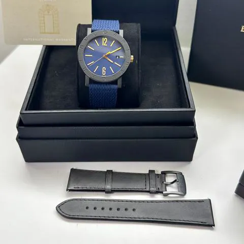 Bulgari Bulgari 103133 BB41C3BSVD/MB 41mm Stainless steel Blue 6