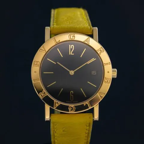 Bulgari Bulgari BB 33 GLD 33mm Yellow gold Black