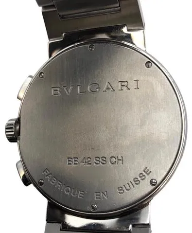 Bulgari Bulgari BB42SSCH 42mm Stainless steel Black 4