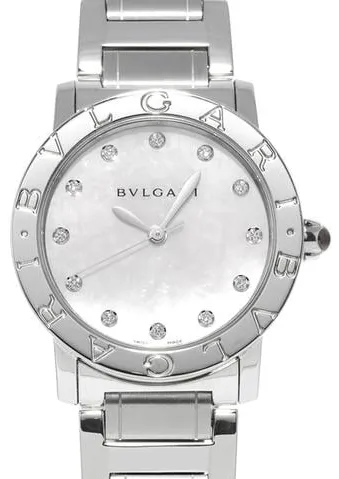 Bulgari Bulgari BBL 33 S 33mm Stainless steel Mother-of-pearl