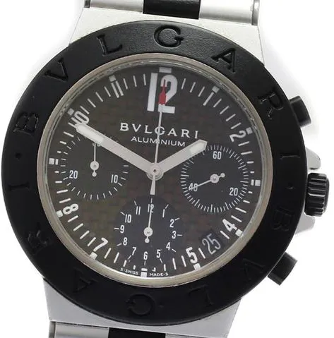 Bulgari Diagono AC 38 TA 38mm Aluminium Black