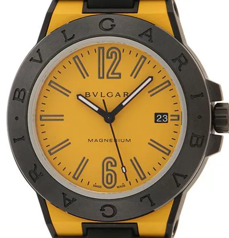 Bulgari Diagono DG41SMC 41mm Magnesium Yellow