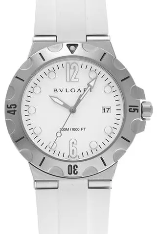 Bulgari Diagono DP41WSVSD 41mm Stainless steel White