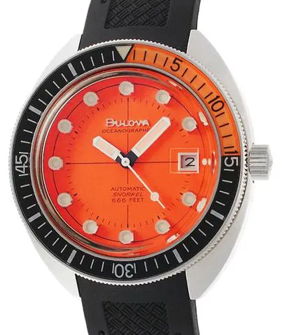 Bulova Archive 96B350 41mm Stainless steel Orange