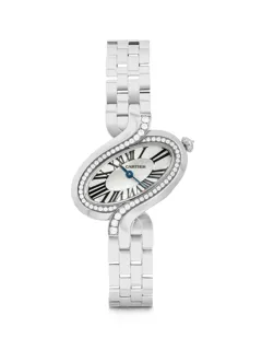 Cartier Délices de Cartier 3383 18k white gold Silver