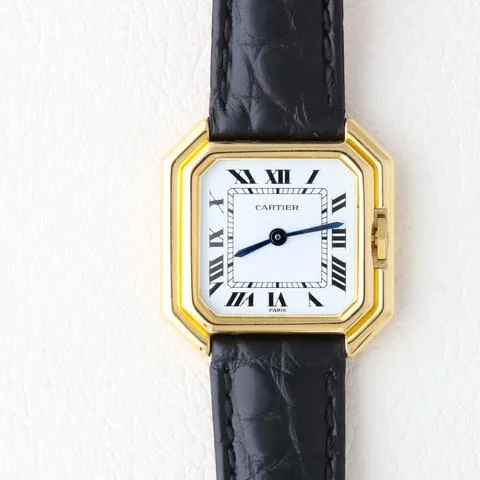 Cartier 78100 25mm Yellow gold White