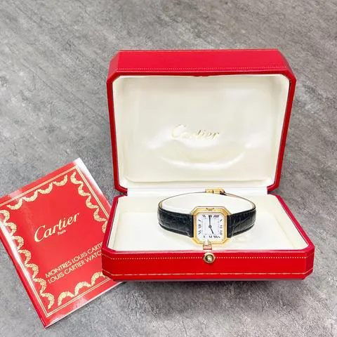 Cartier 78100 25mm Yellow gold White 9