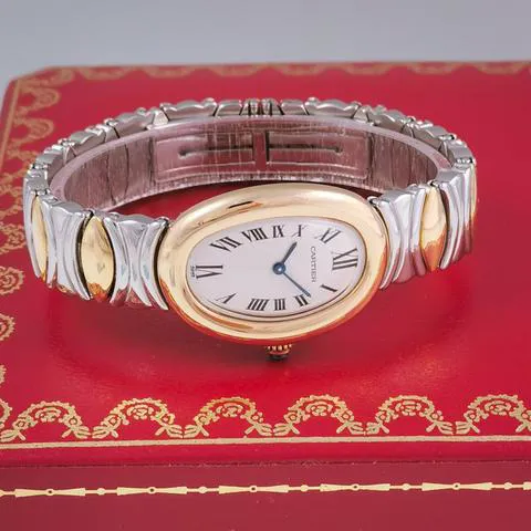 Cartier Baignoire 8057910 23mm Yellow gold Champagne 1