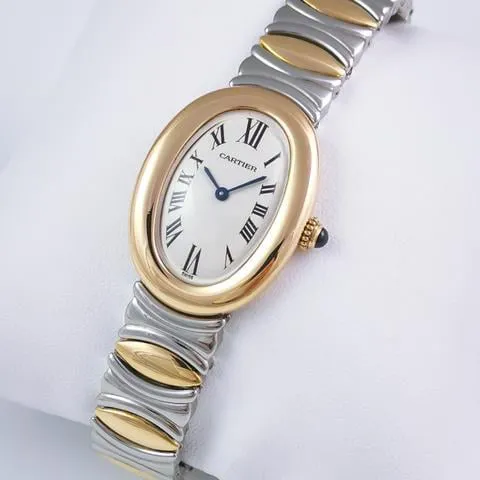 Cartier Baignoire 8057910 23mm Yellow gold Champagne 2