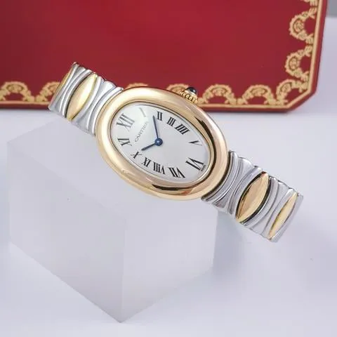 Cartier Baignoire 8057910 23mm Yellow gold Champagne 6