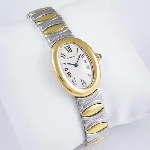 Cartier Baignoire 8057910 23mm Yellow gold Champagne 7