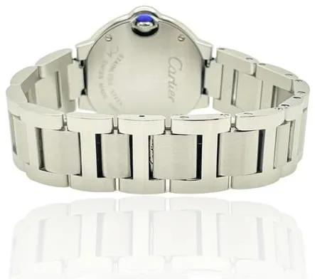 Cartier Ballon Bleu 28mm 3009 28mm Stainless steel White 2