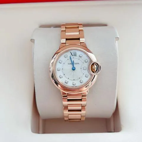 Cartier Ballon Bleu 28mm WE902025 28mm Rose gold Silver