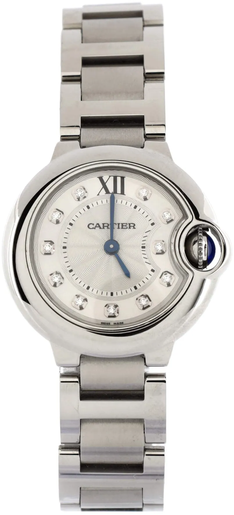 Cartier Ballon Bleu 28mm WE902073 28mm Stainless steel Silver