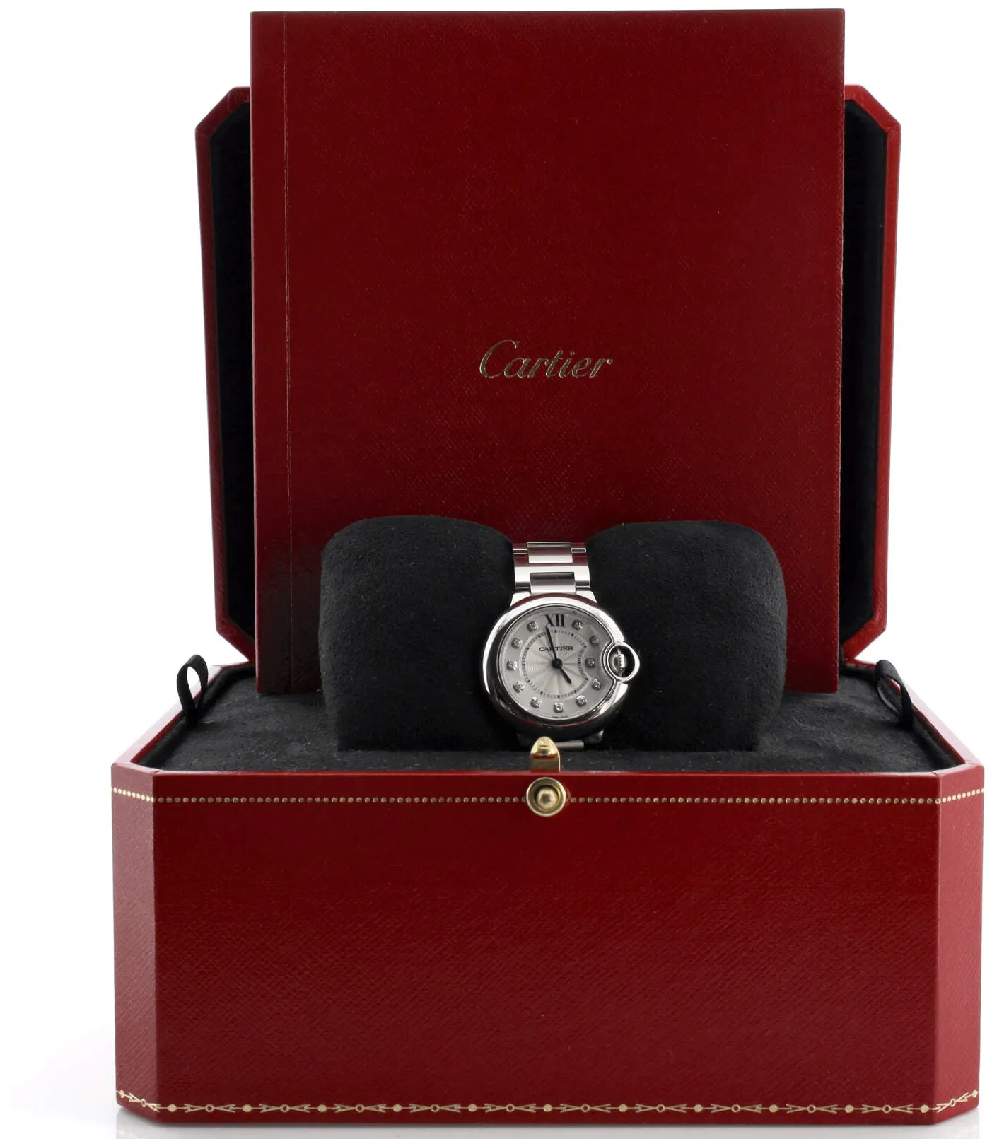 Cartier Ballon Bleu 28mm WE902073 28mm Stainless steel Silver 1