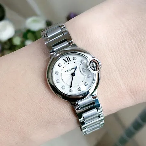 Cartier Ballon Bleu 28mm WE902073 28mm Stainless steel Silver 4