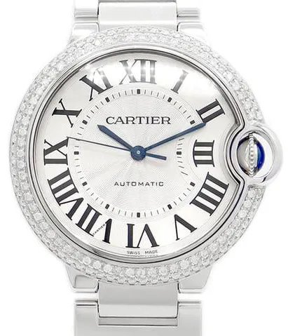 Cartier Ballon Bleu 36mm W6920046 36mm Silver White