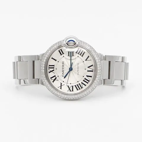 Cartier Ballon Bleu 36mm W6920046 36mm Silver White 3