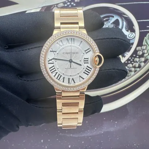 Cartier Ballon Bleu 36mm WE9005Z3 36mm Rose gold Silver