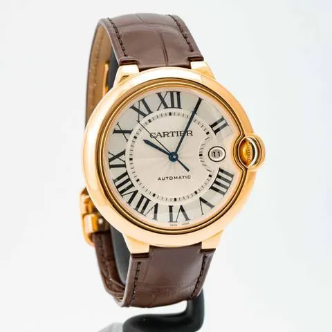 Cartier Ballon Bleu 42mm W6900551 42mm Yellow gold Silver 3