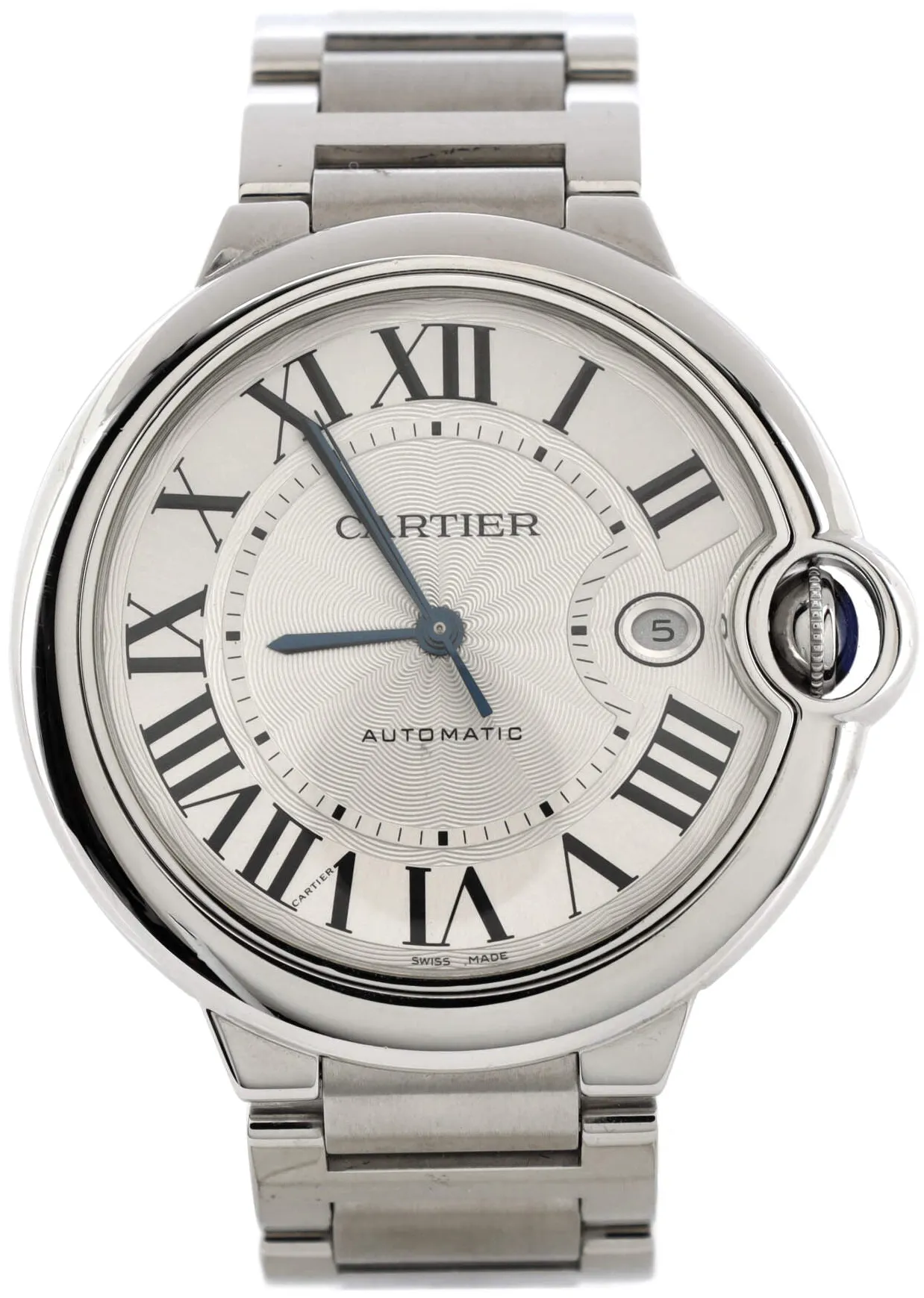 Cartier Ballon Bleu 42mm W69012Z4 42mm Stainless steel Silver