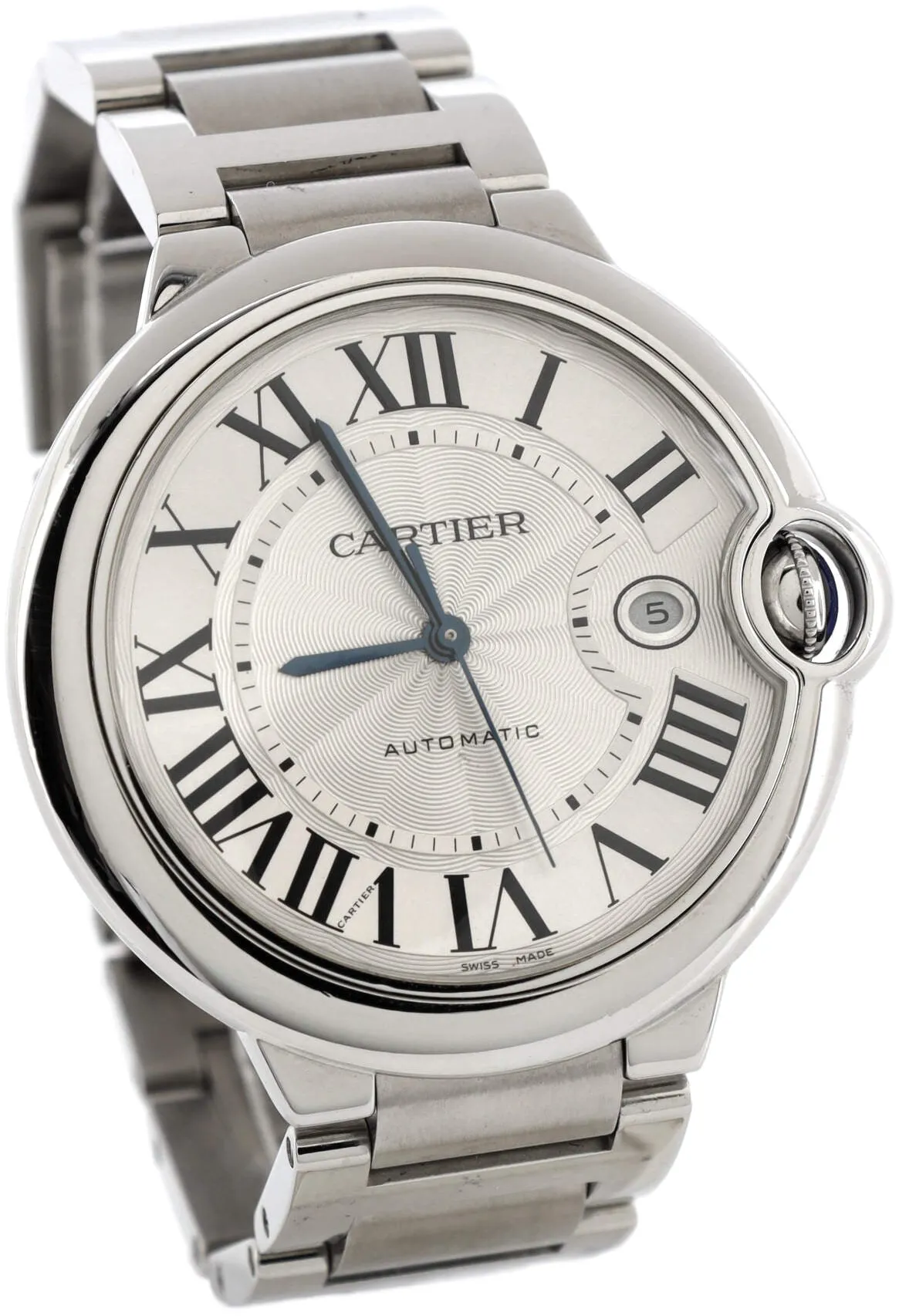 Cartier Ballon Bleu 42mm W69012Z4 42mm Stainless steel Silver 1