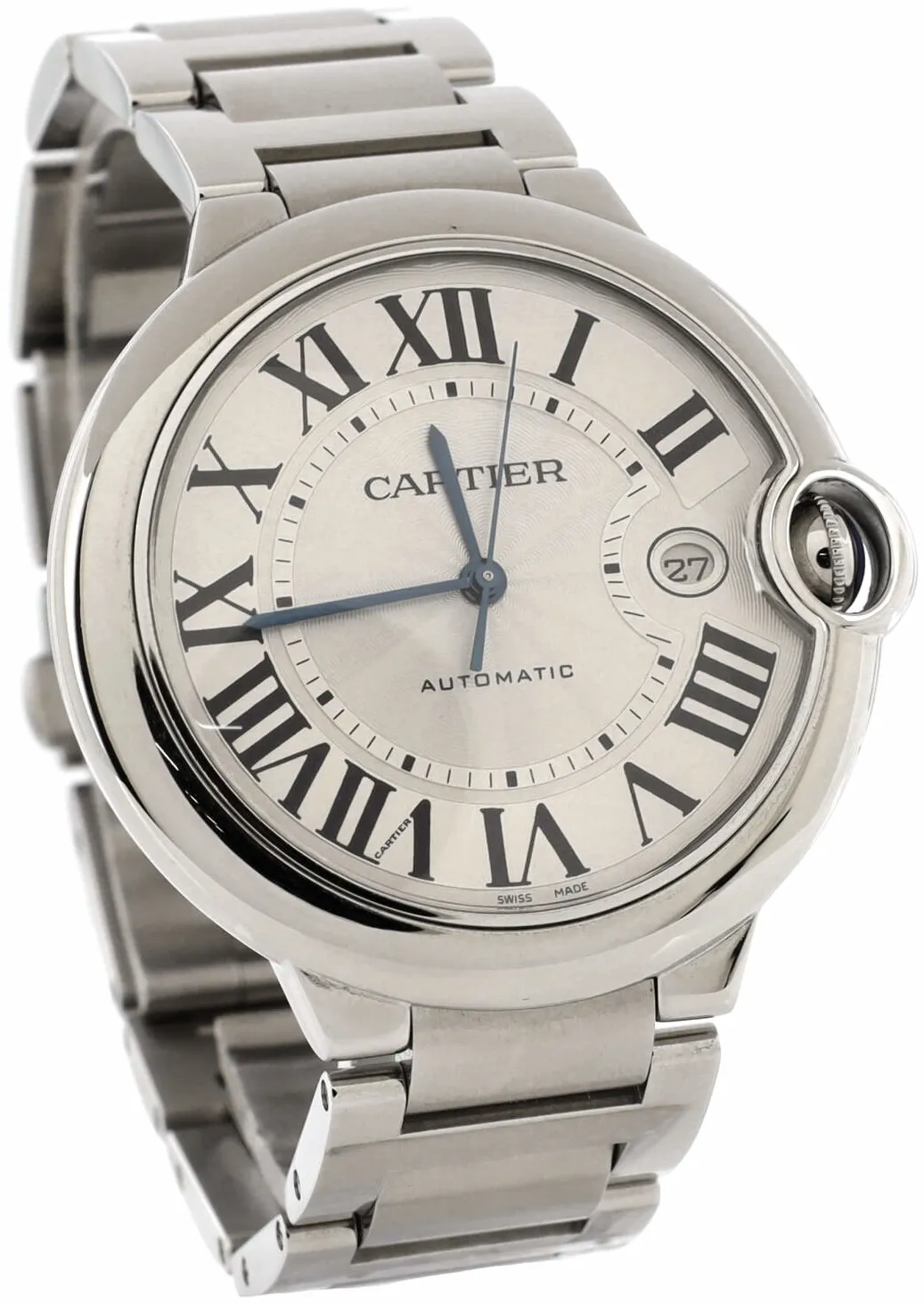 Cartier Ballon Bleu 42mm W69012Z4 42mm Stainless steel Silver 2