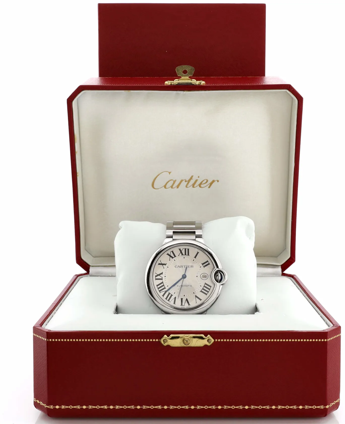 Cartier Ballon Bleu 42mm W69012Z4 42mm Stainless steel Silver 1