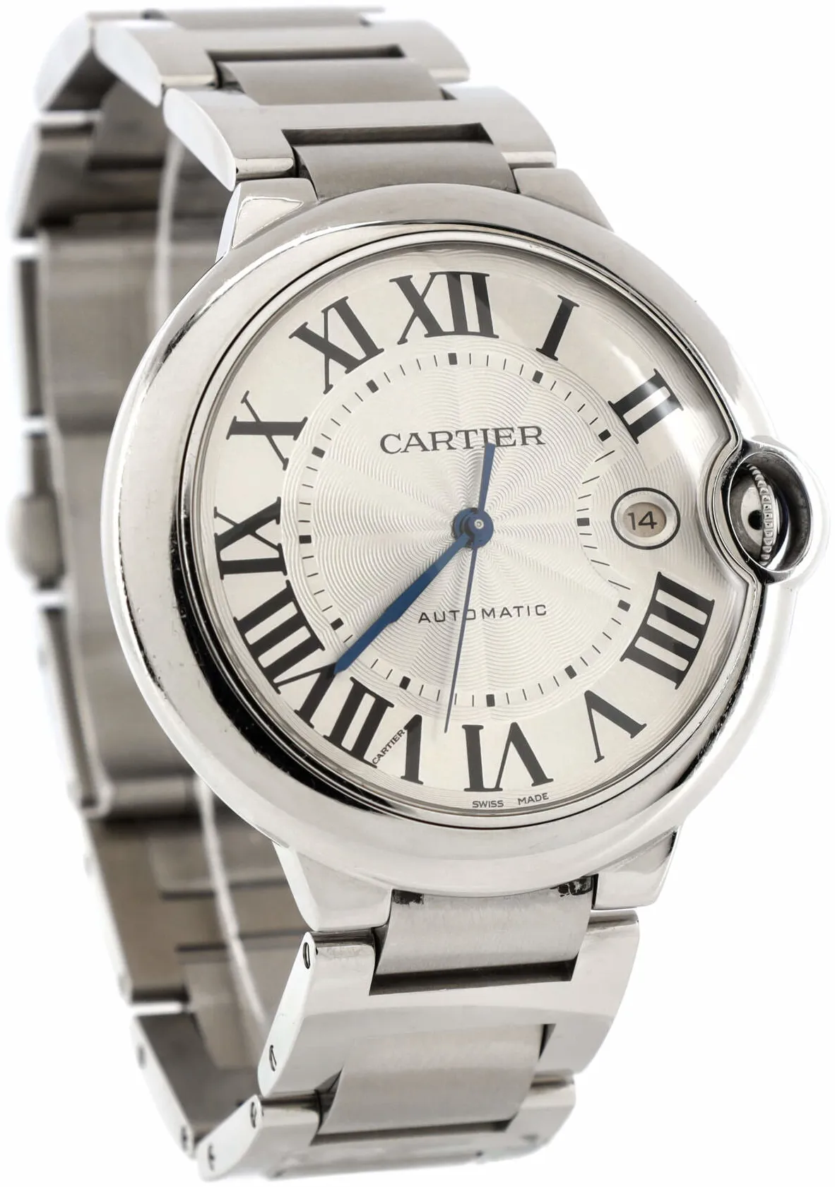 Cartier Ballon Bleu 42mm W69012Z4 42mm Stainless steel Silver 2