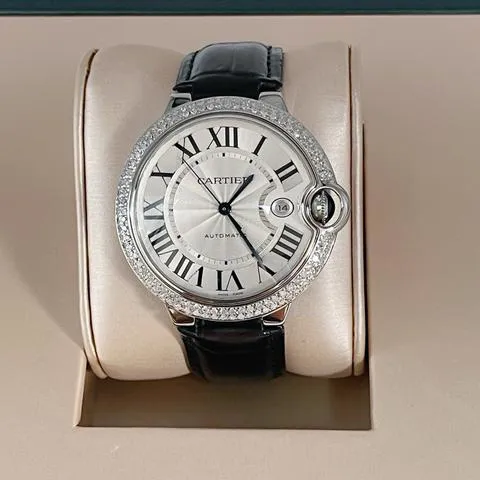 Cartier Ballon Bleu 42mm W69016Z4 42mm Stainless steel Silver