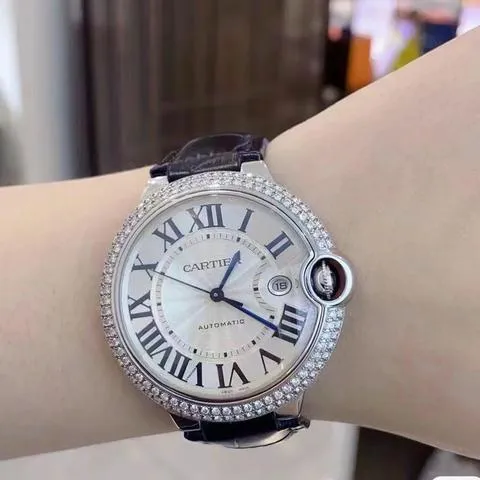 Cartier Ballon Bleu 42mm W69016Z4 42mm Stainless steel Silver 4