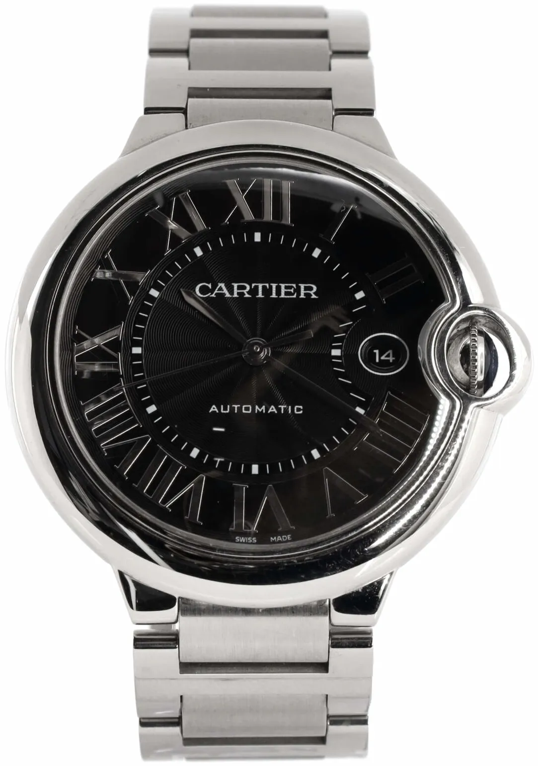 Cartier Ballon Bleu de Cartier W6920042 42mm Stainless steel Black