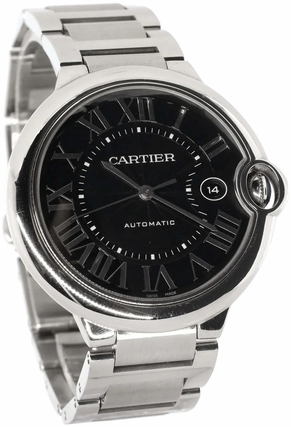 Cartier Ballon Bleu de Cartier W6920042 42mm Stainless steel Black 1