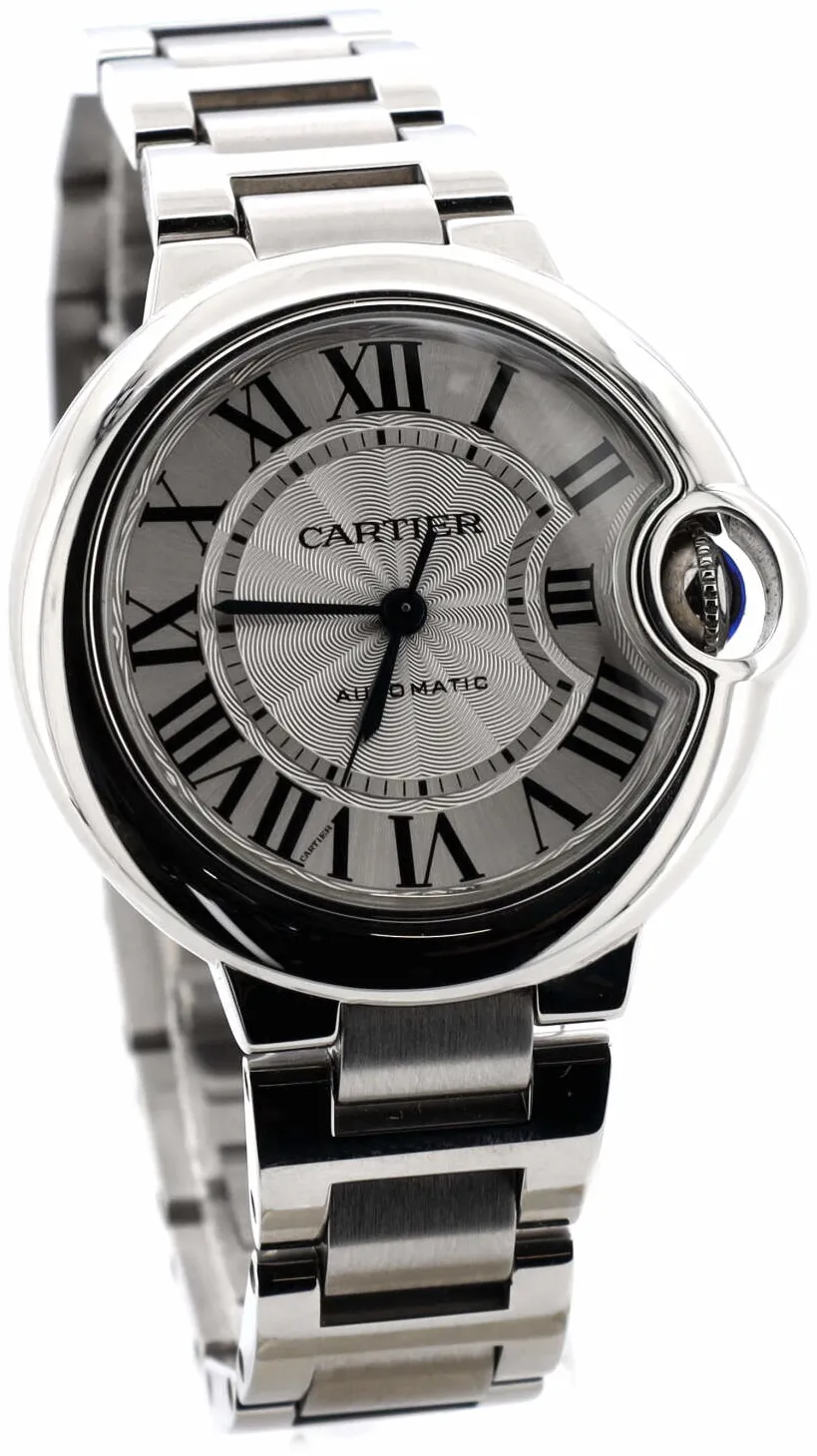 Cartier Ballon Bleu W6920071 33mm Stainless steel White 2