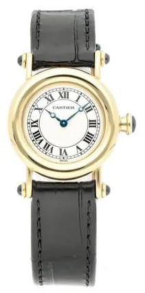 Cartier Diabolo 1440 27mm Yellow gold White