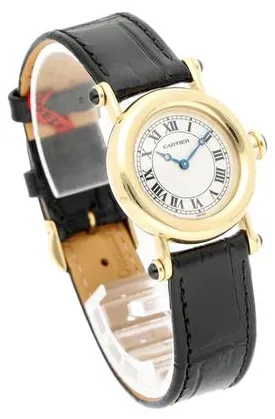 Cartier Diabolo 1440 27mm Yellow gold White 1