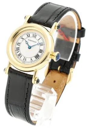 Cartier Diabolo 1440 27mm Yellow gold White 2