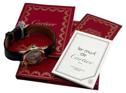 Cartier Diabolo 1440 27mm Yellow gold White 7