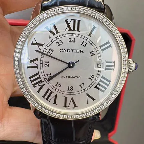 Cartier Ronde Croisière de Cartier WSRN0022 42mm Stainless steel White