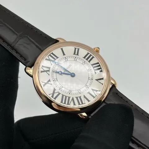 Cartier Ronde Louis Cartier W6801004 42mm Rose gold Silver 3