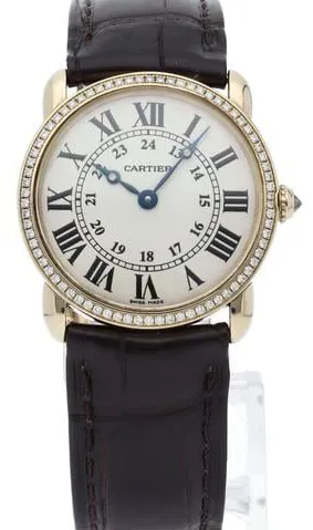 Cartier Ronde Louis Cartier WR000151 29mm Yellow gold Silver 1