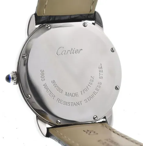 Cartier Ronde Solo de Cartier W6700255 36mm Stainless steel Silver 5